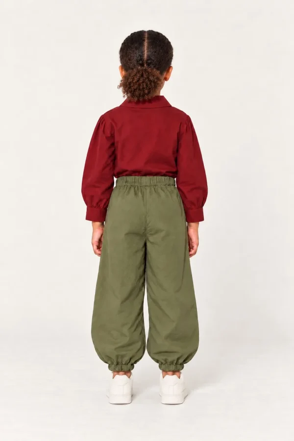 NOMA — Pantalon ballon enfant, vue de dos