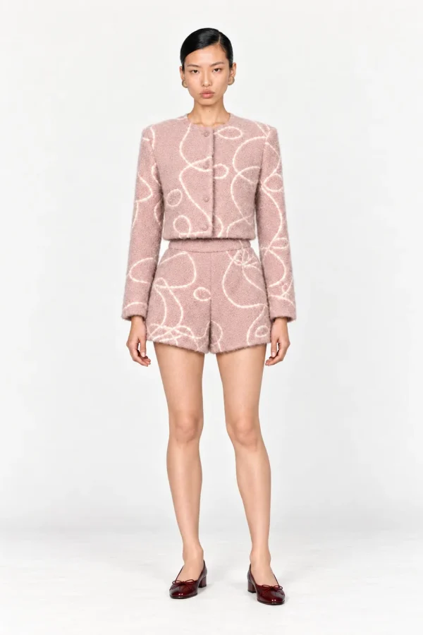 ROSE — Short, vue de face