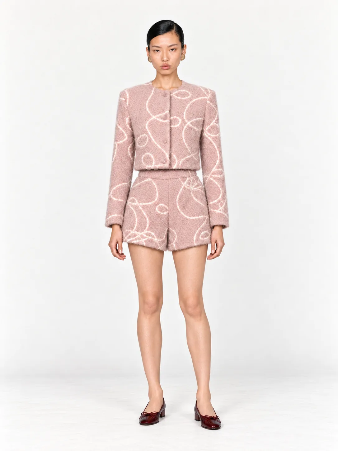 ROSE — Short, vue de face