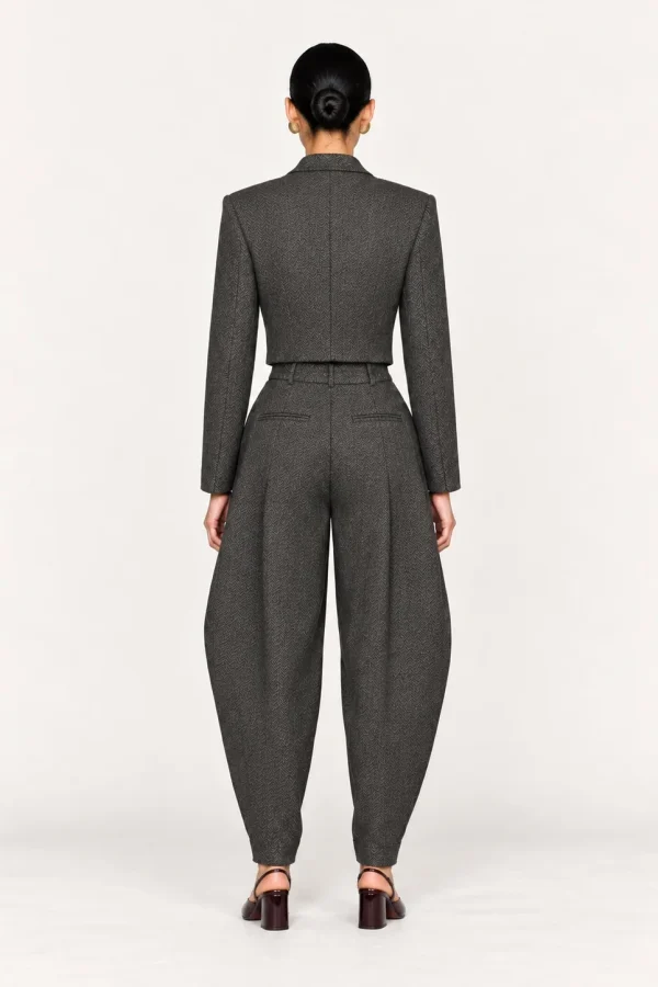 SILLAGE — Pantalon à doubles plis, vue de dos